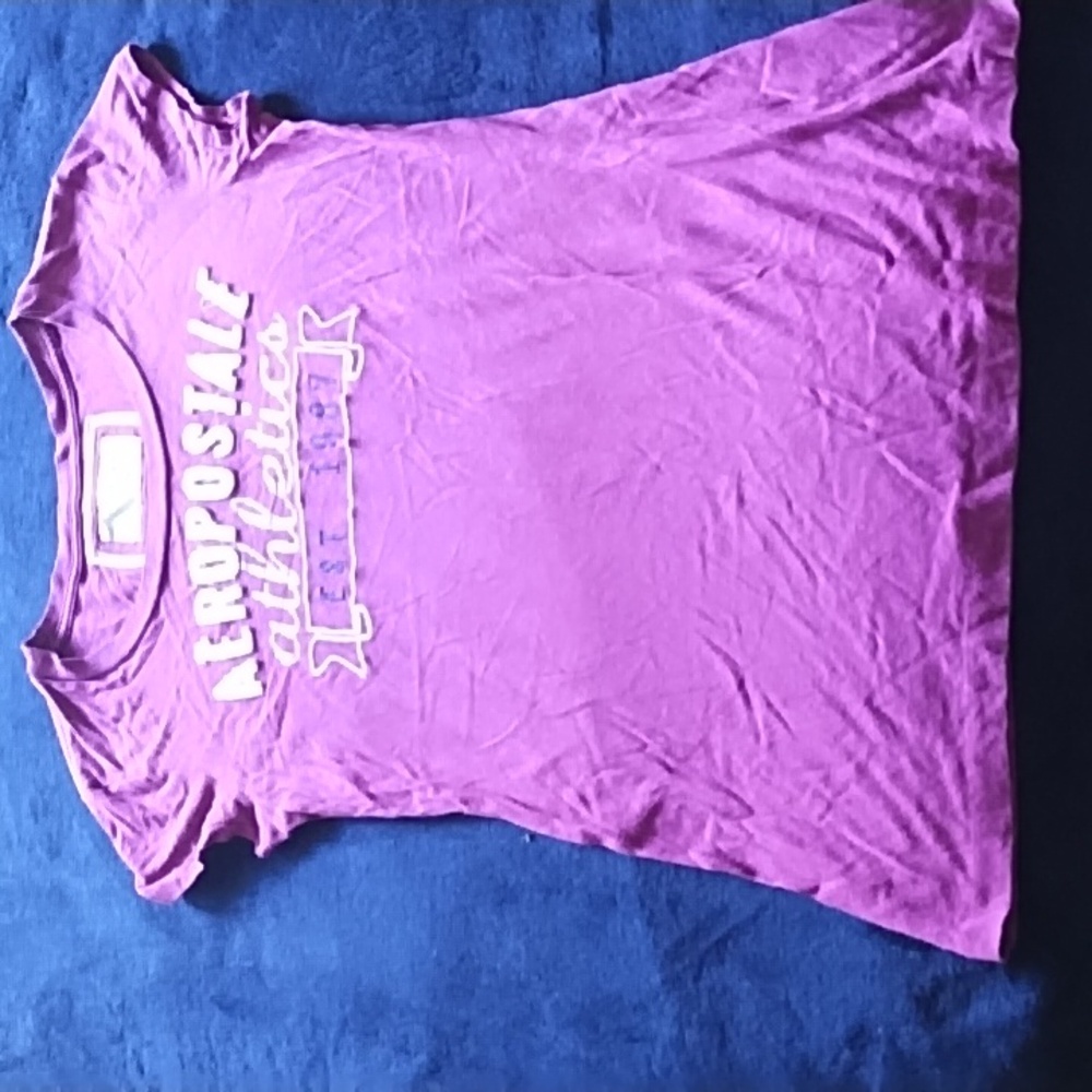 Aeropostale purple t shirt